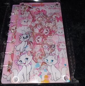 Marie Cat Shaker Notebook